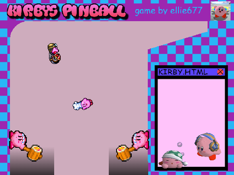 Kirby Pinball