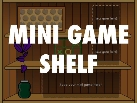 Mini Game Shelf